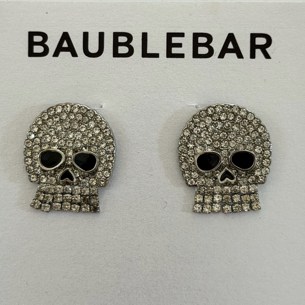 Baublebar Skull Statement Earrings - image 5